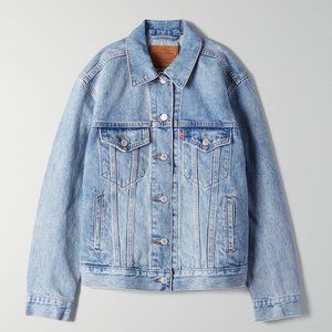 Levi’s Ex Boyfriend Trucker Denim Jacket S